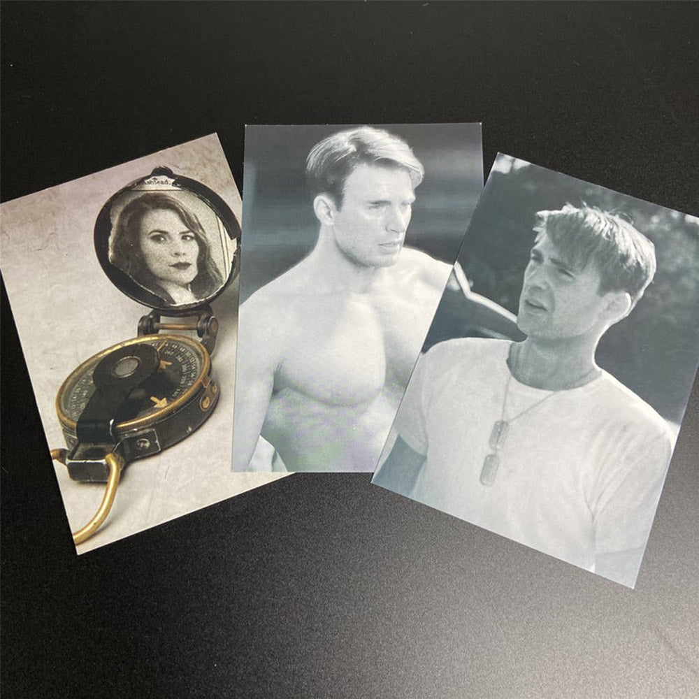Captain America Steven Rogers Top Secret SHIELD Dossier Paper Props Replica