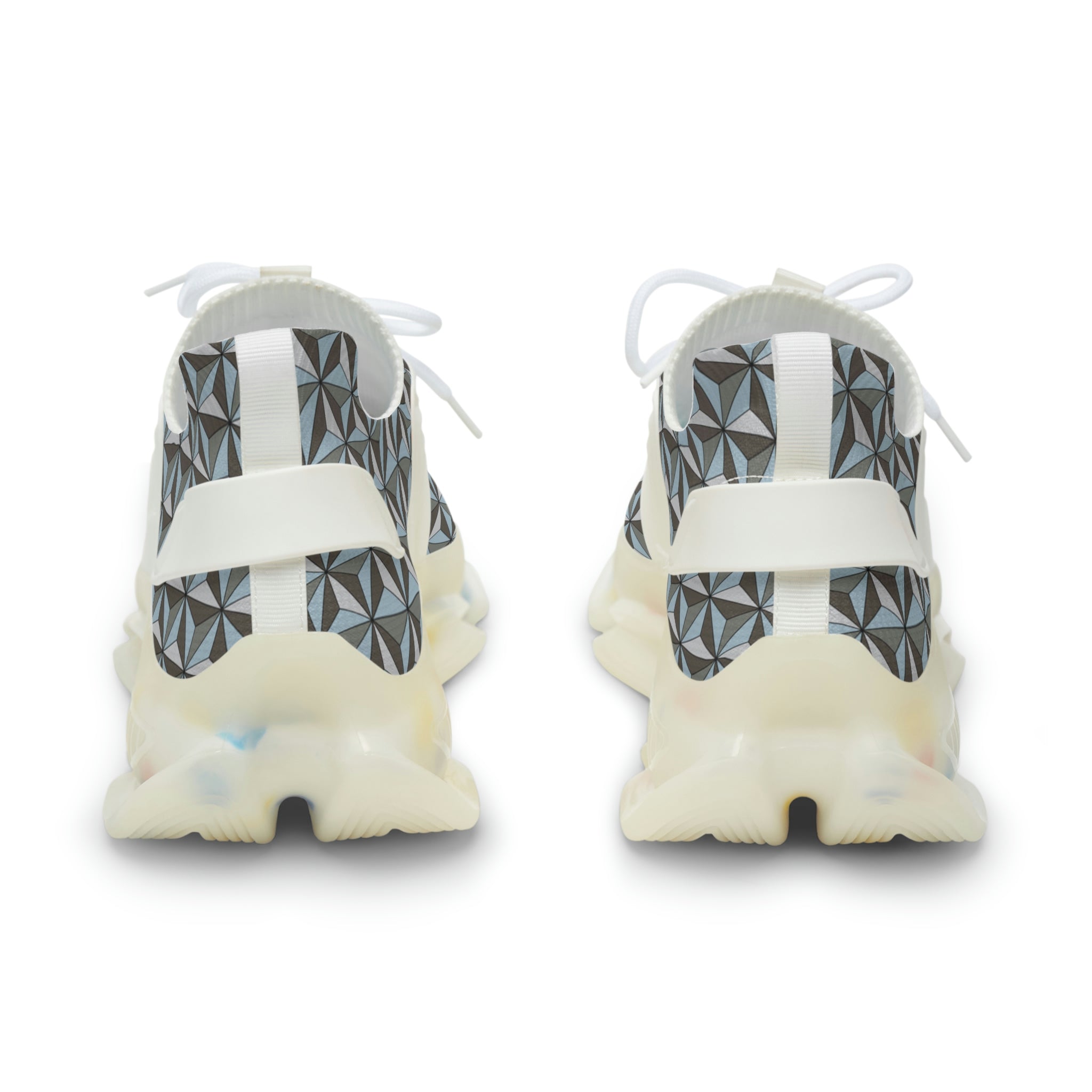 Space Ship Earth Inspired Men's Mesh Sports Sneakers