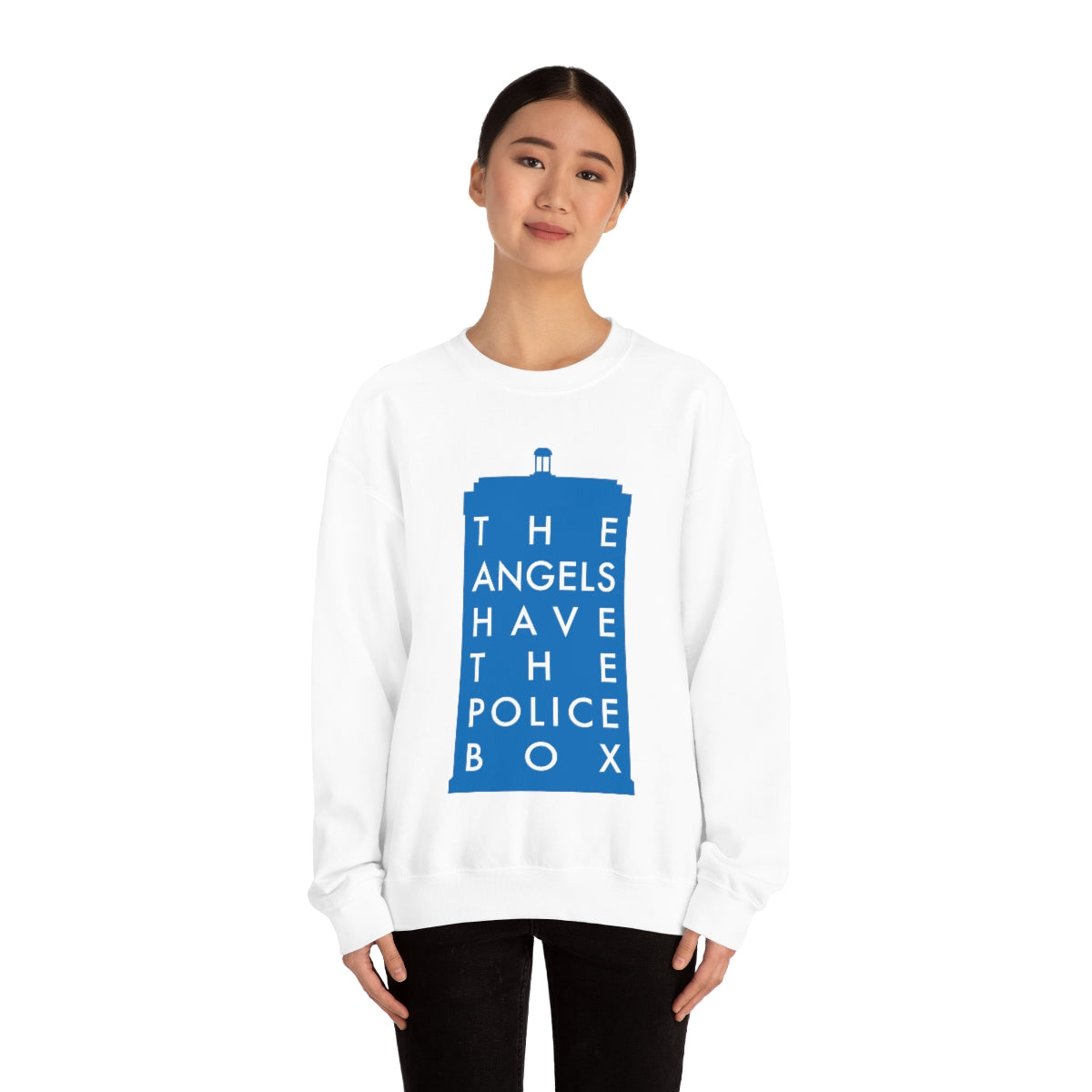 The Angels Have the Police Box Sweatshirt