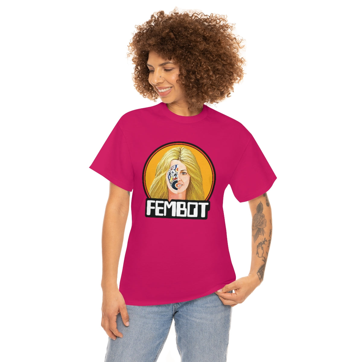 BW - FEMBOT Tee