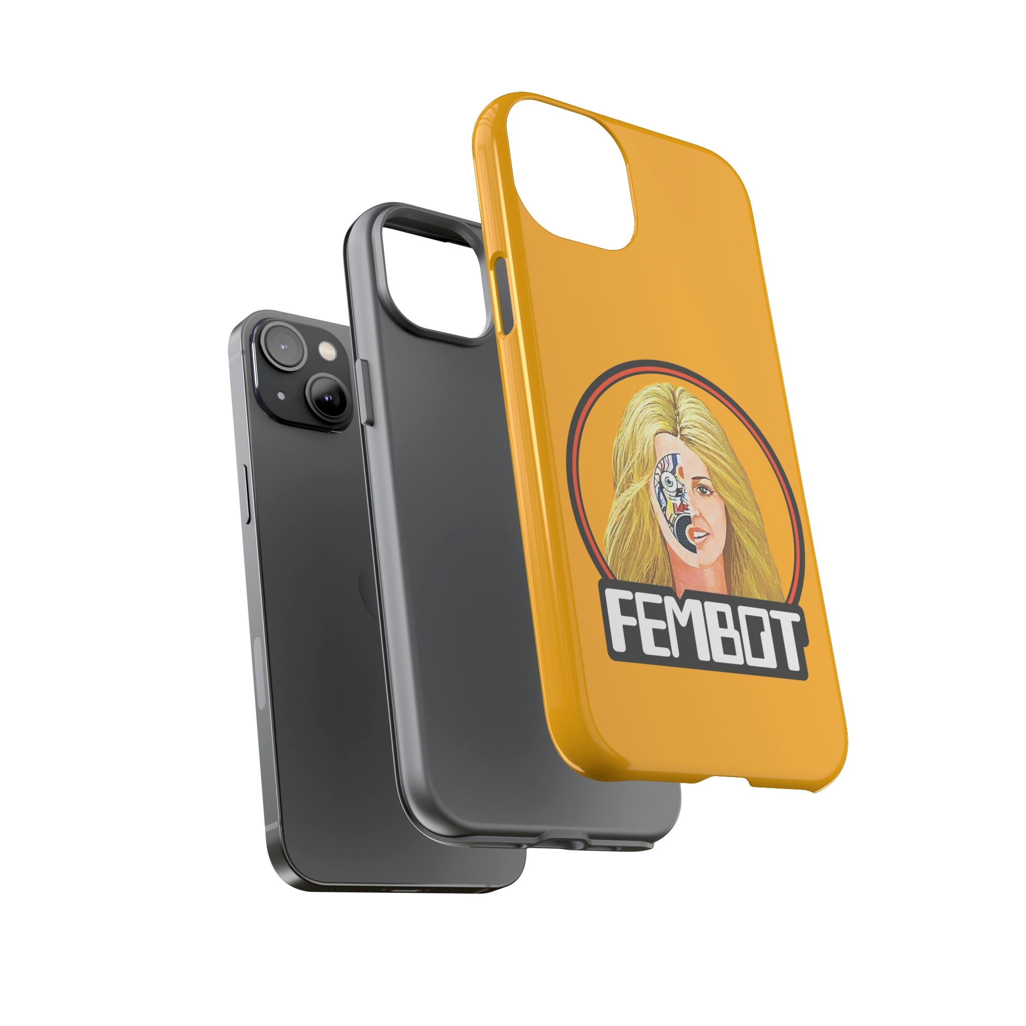 BW - FEMBOT Phone Case