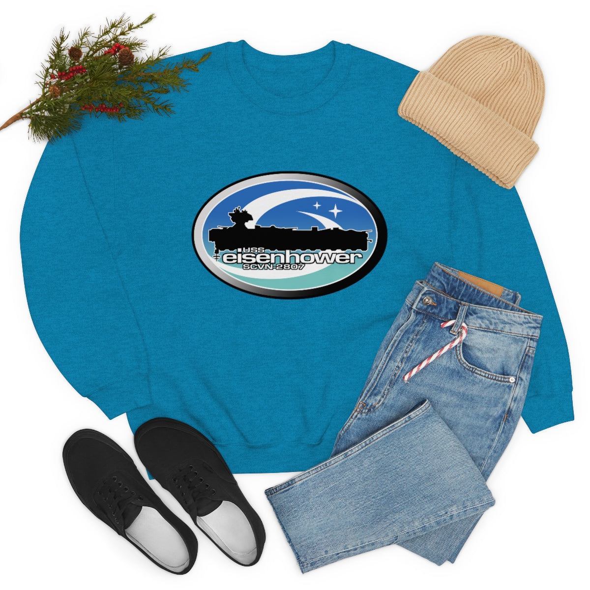 SAAB - USS Eisenhower Sweatshirt