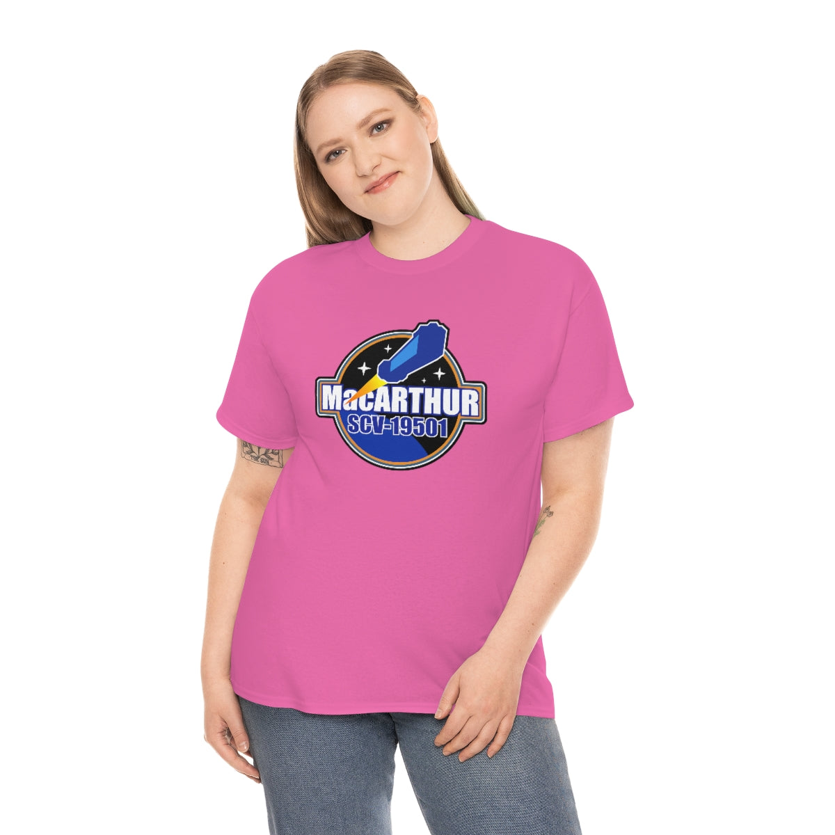 SAAB - USS McArthur Tee