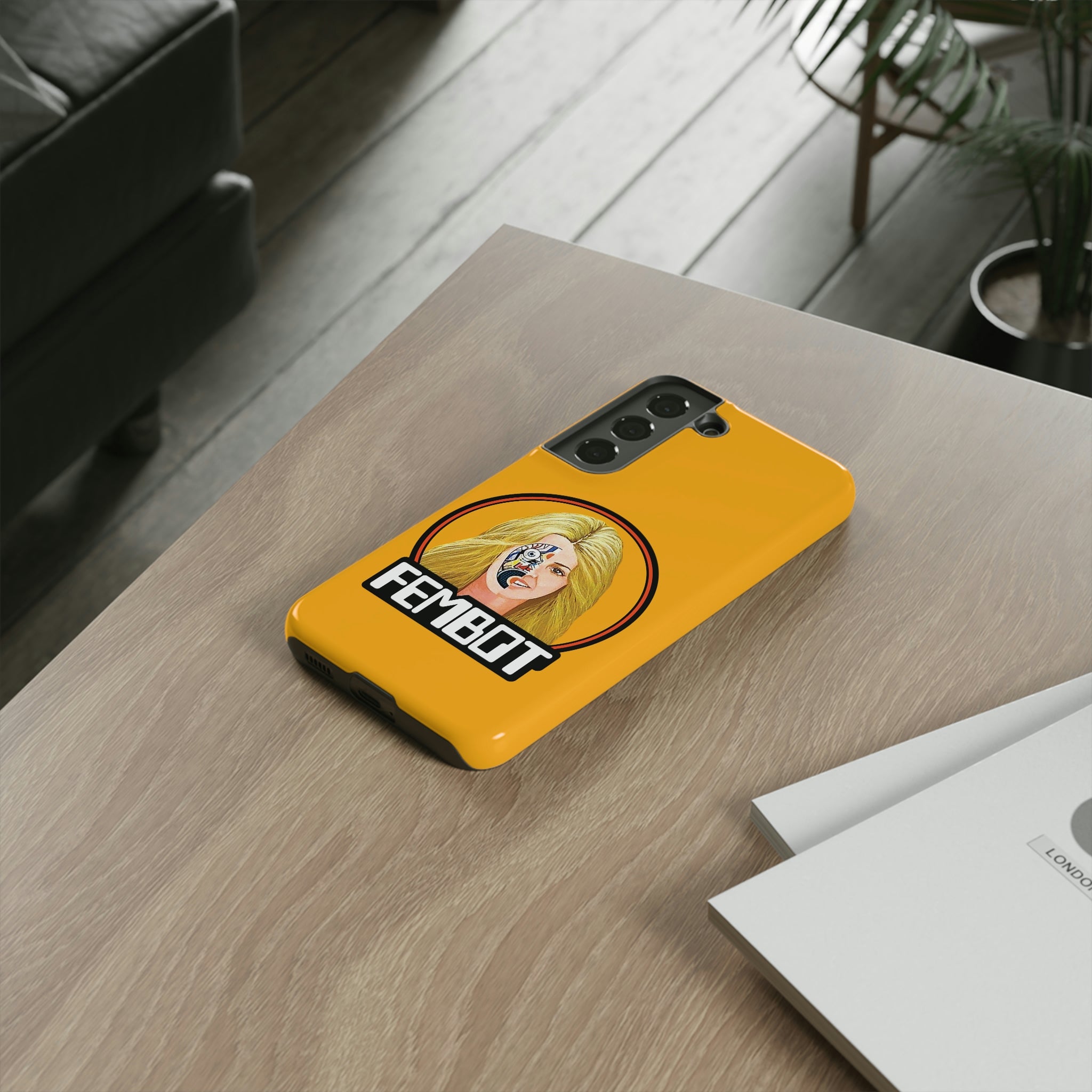 BW - FEMBOT Phone Case
