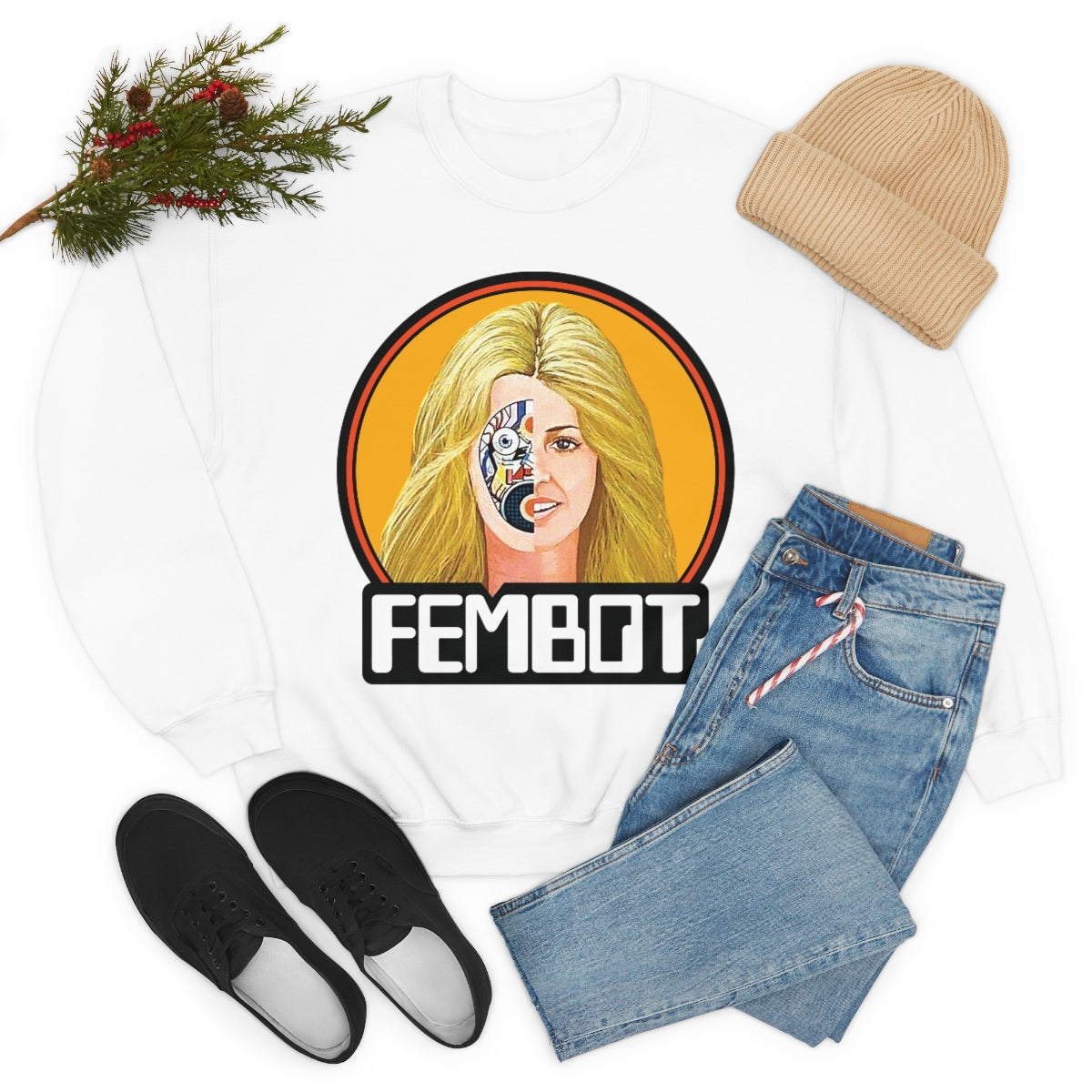 BW - FEMBOT Sweatshirt