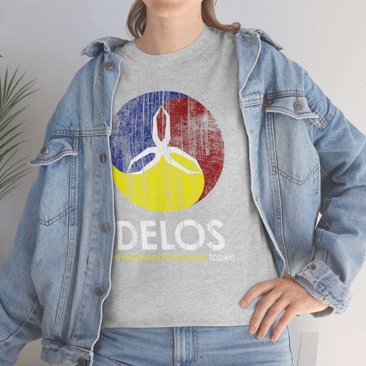 Robot World OLD Distressed V2 Tee