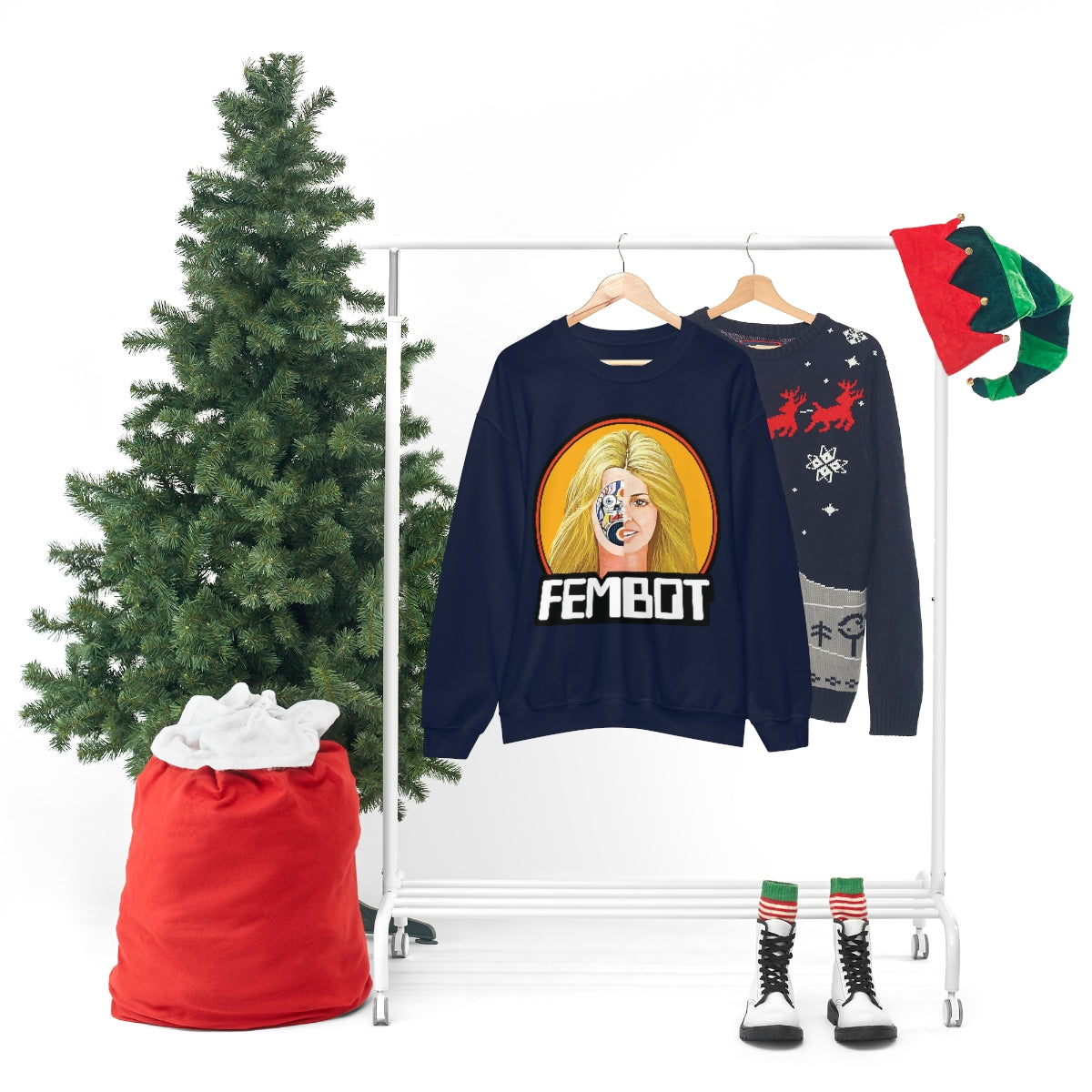 BW - FEMBOT Sweatshirt