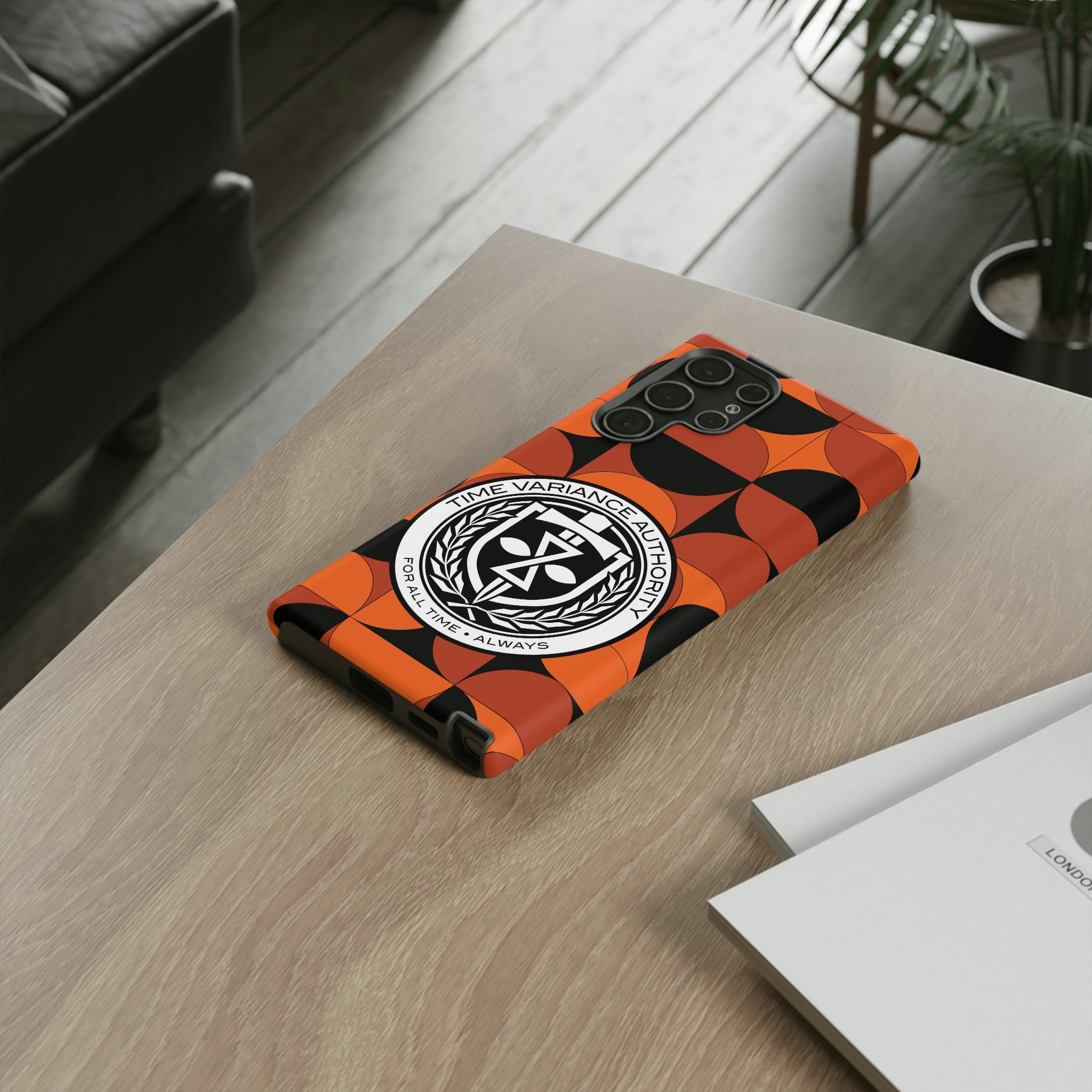 Time Variance Authority Background Variant Phone Case