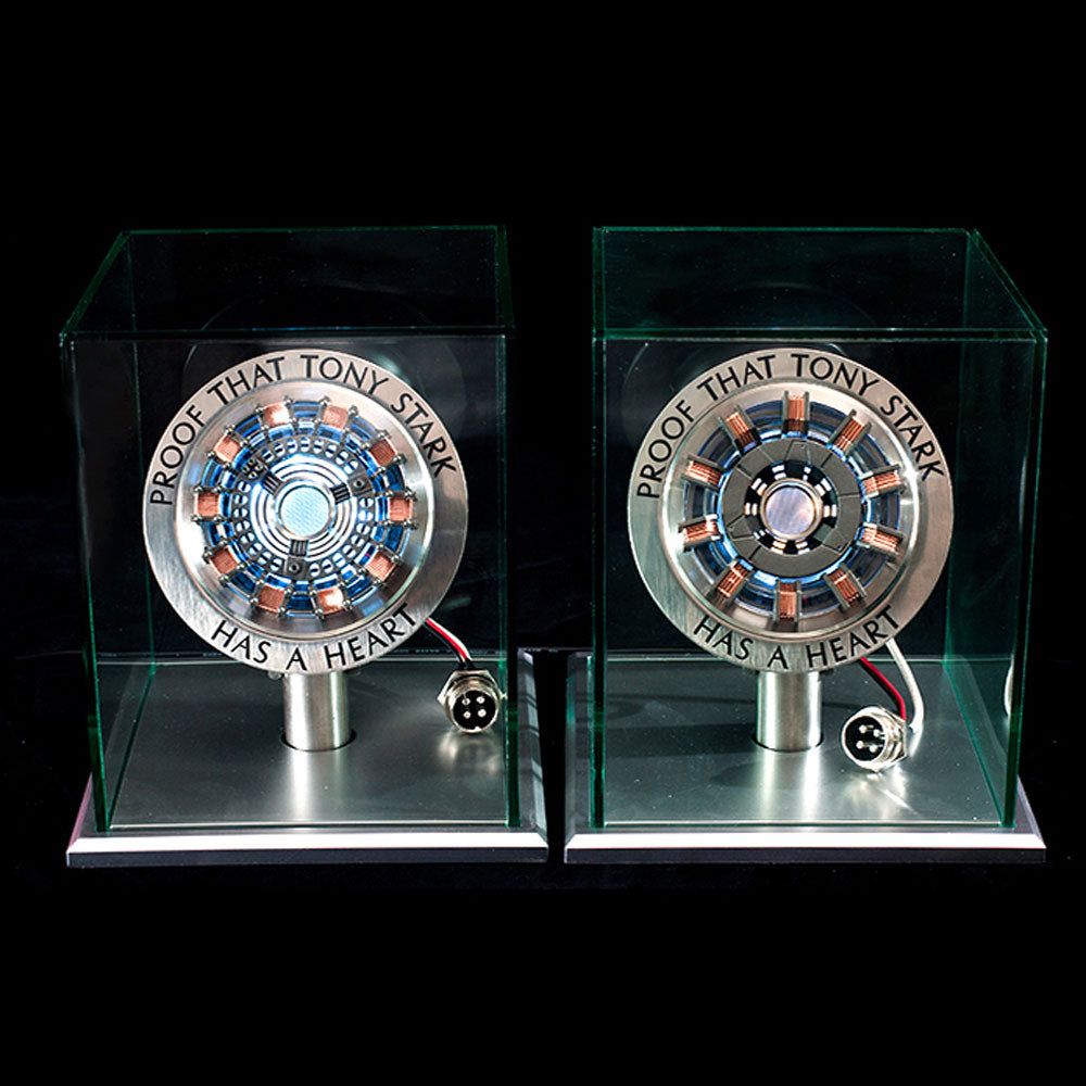 1:1 Iron Man MK1/MK2 Arc Reactor Heart Model With LED Light
