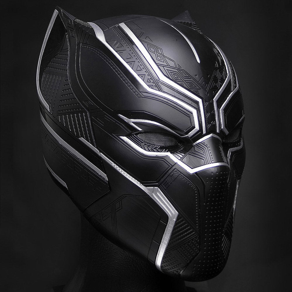 Eller enten materiale Champagne 1:1 Black Panther Wearable Mask