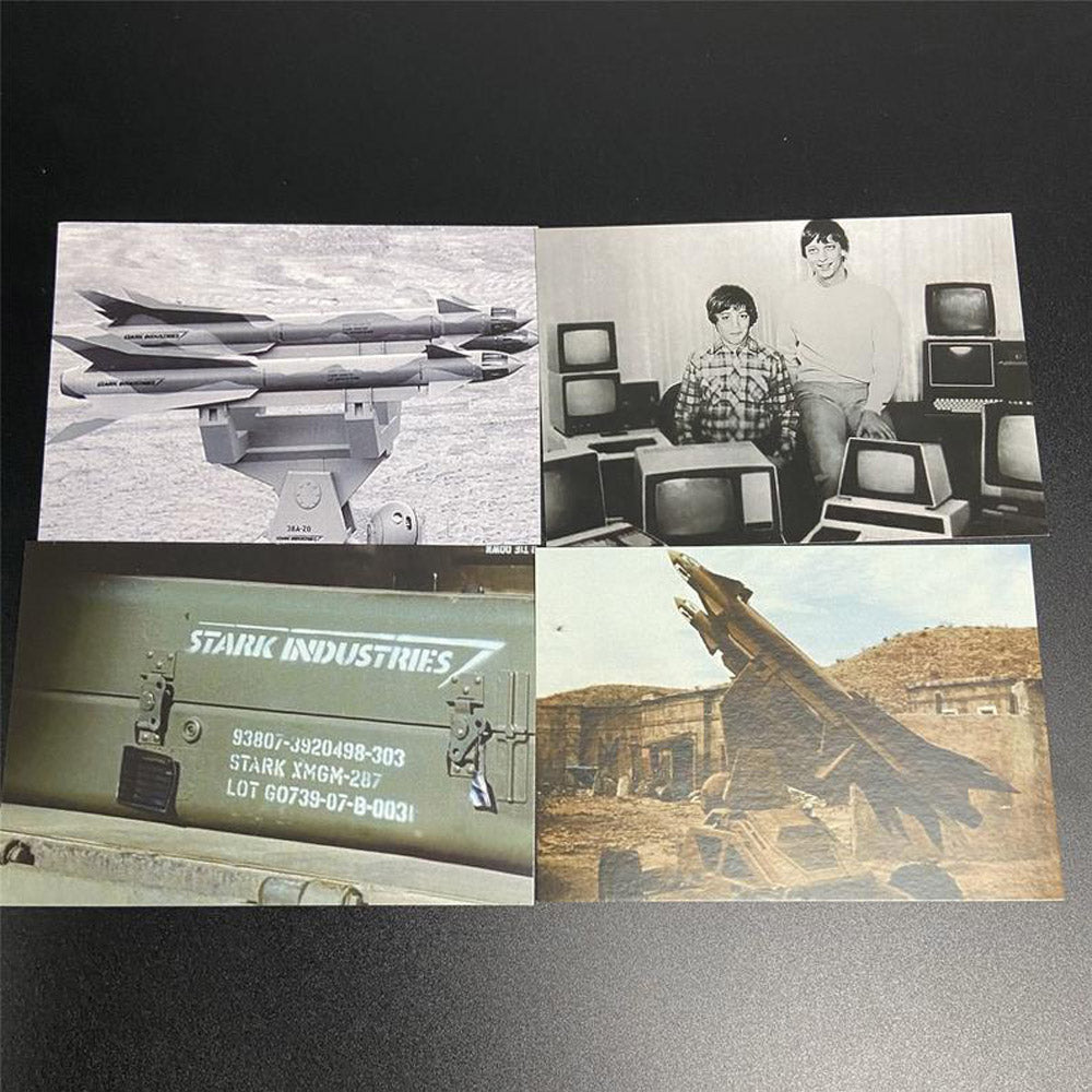 Tony Stark Top Secret SHIELD Dossier Paper Props Replica