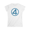 Fantastic 4 Logo Women's Fitted Tee
