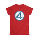 Fantastic 4 Logo Women's Fitted Tee