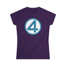 Fantastic 4 Logo Women's Fitted Tee