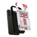 Astro Robot Red iPhone Tough Magnetic Case