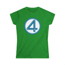 Fantastic 4 Logo Women's Fitted Tee