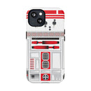 Astro Robot Red iPhone Tough Magnetic Case