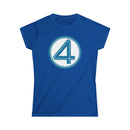 Fantastic 4 Logo Women's Fitted Tee