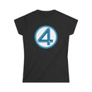 Fantastic 4 Logo Women's Fitted Tee