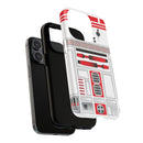 Astro Robot Red iPhone Tough Magnetic Case