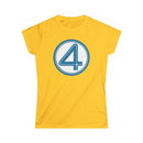 Fantastic 4 Logo Women's Fitted Tee