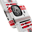 Astro Robot Red iPhone Tough Magnetic Case