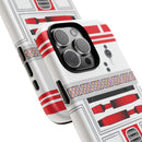 Astro Robot Red iPhone Tough Magnetic Case