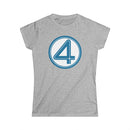 Fantastic 4 Logo Women's Fitted Tee