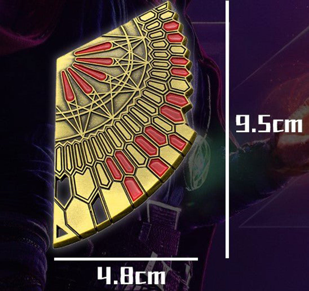1:1 Doctor Strange Cloak of Levitation Brooch Movie Prop Replica