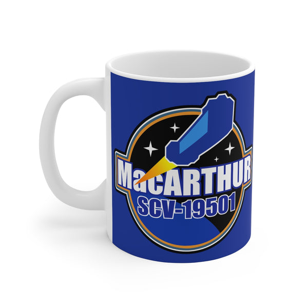 SAAB - USS MacArthur Mug