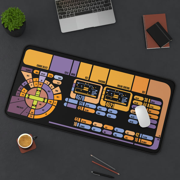 Space Fleet Conn Control Desk Mat