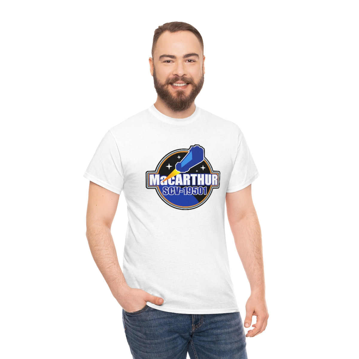 SAAB - USS McArthur Tee