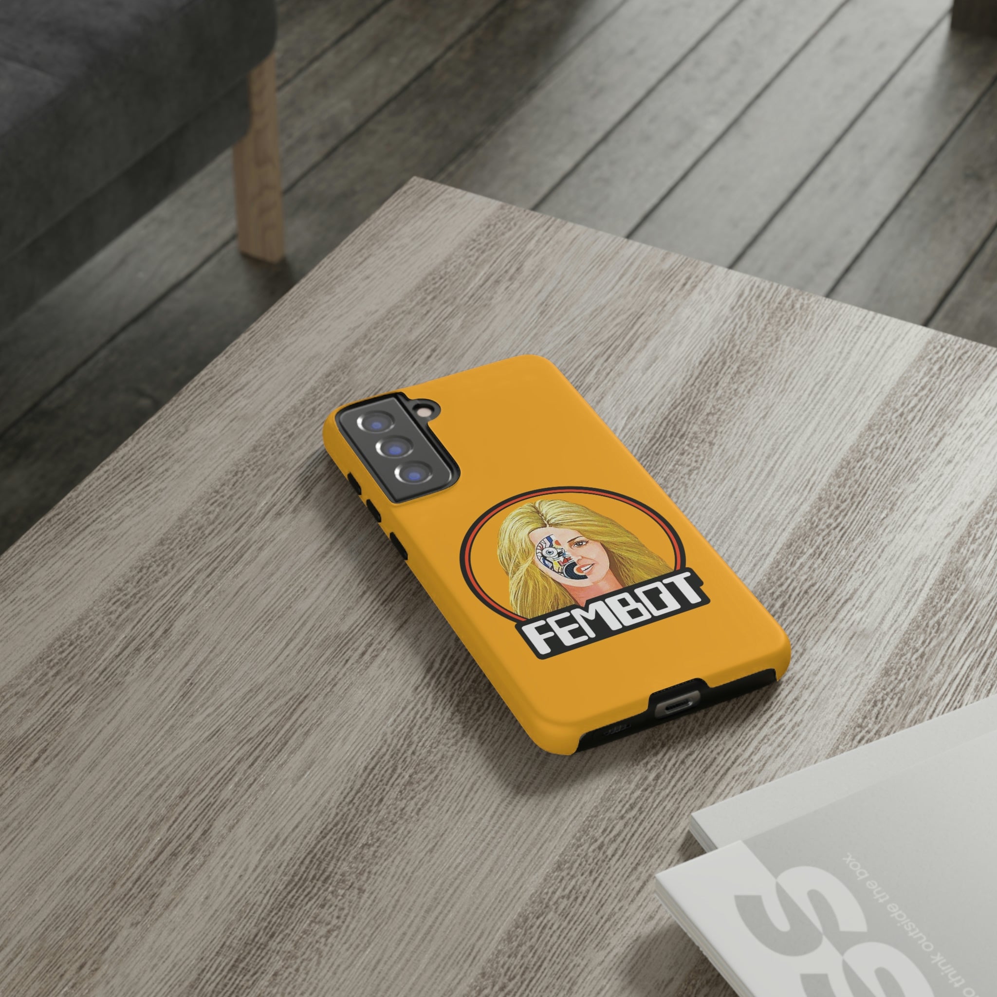 BW - FEMBOT Phone Case
