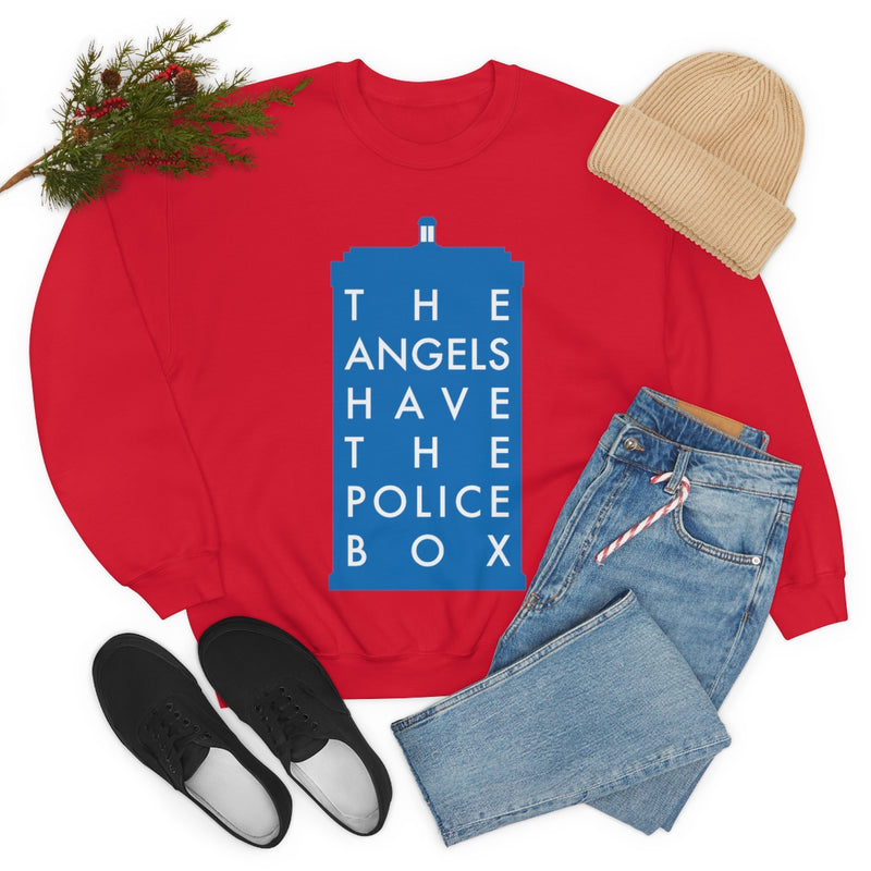 The Angels Have the Police Box Sweatshirt