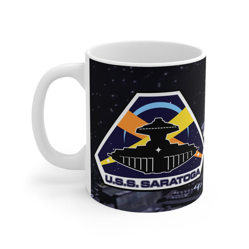 SAAB - USS Saratoga Mug