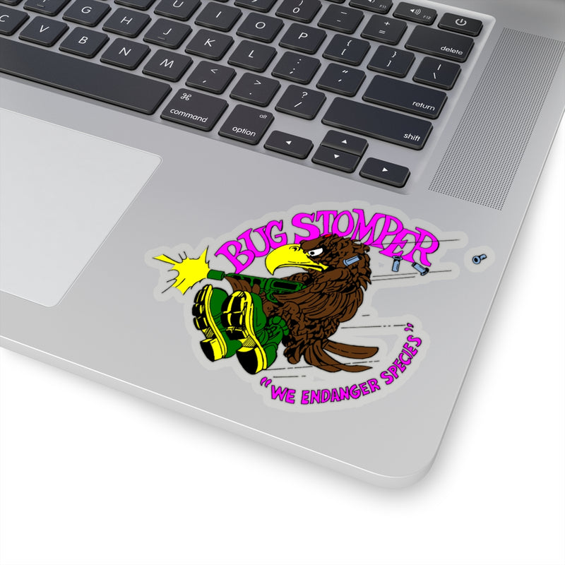 Bug Stomper Stickers