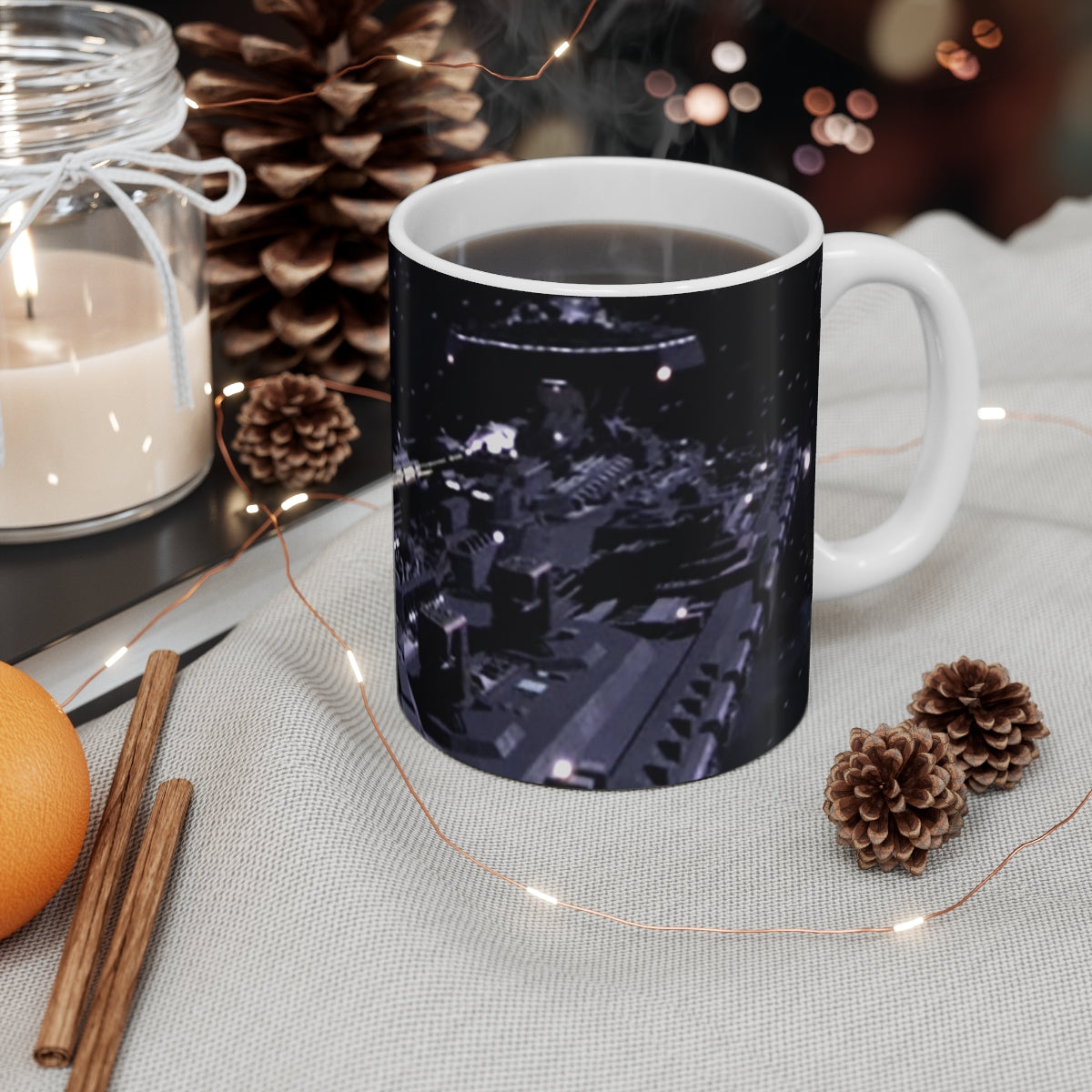 SAAB - USS Saratoga Mug