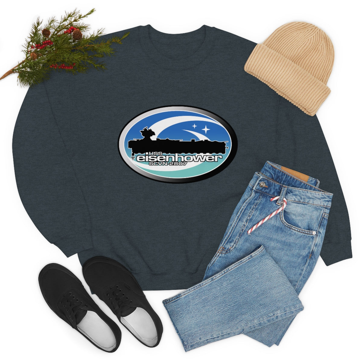 SAAB - USS Eisenhower Sweatshirt