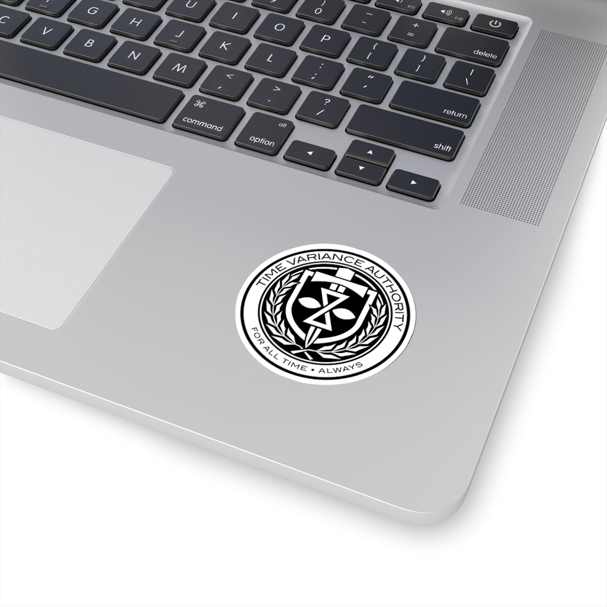 Time Variance Authority Round Stickers