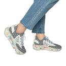Space Ship Earth Inspired Women's Mesh Sports Sneakers