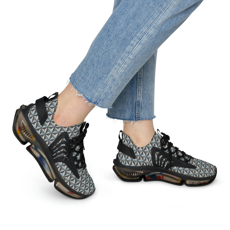 Space Ship Earth Inspired Women's Mesh Sports Sneakers