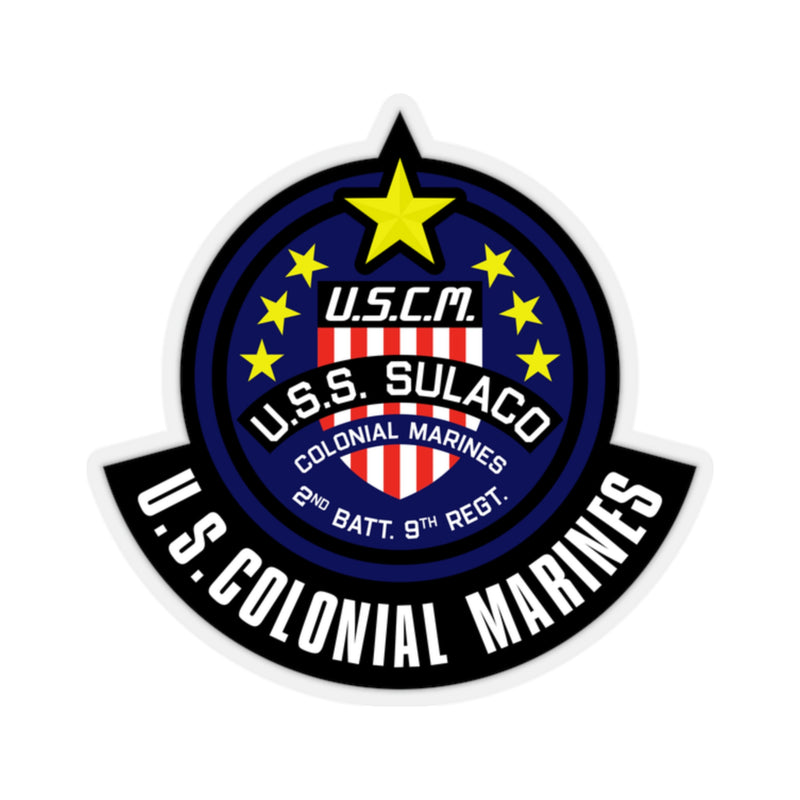 USCM Sulaco Marines Stickers