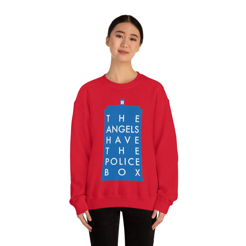 The Angels Have the Police Box Sweatshirt