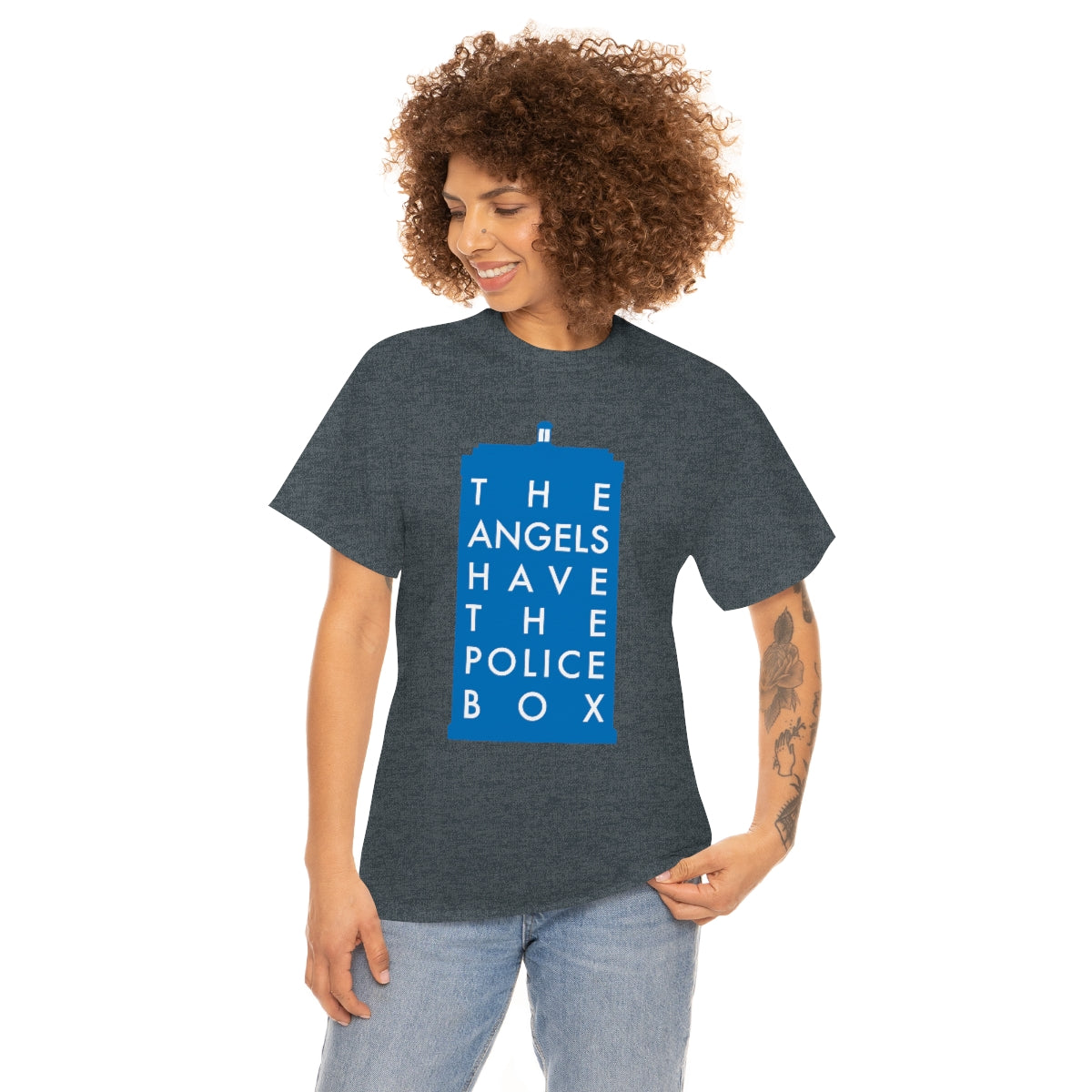 The Angels Have the Police Box Tee