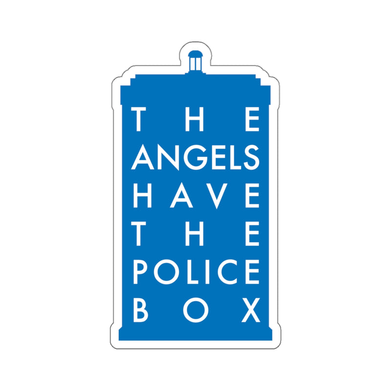 DW - The Angels Have the Police Box Stickers