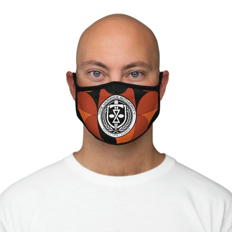 Time Variance Authority Background Variant Face Mask