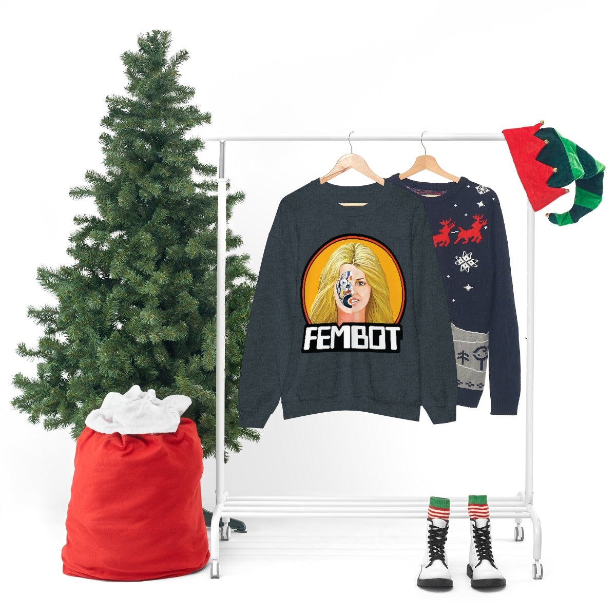 BW - FEMBOT Sweatshirt