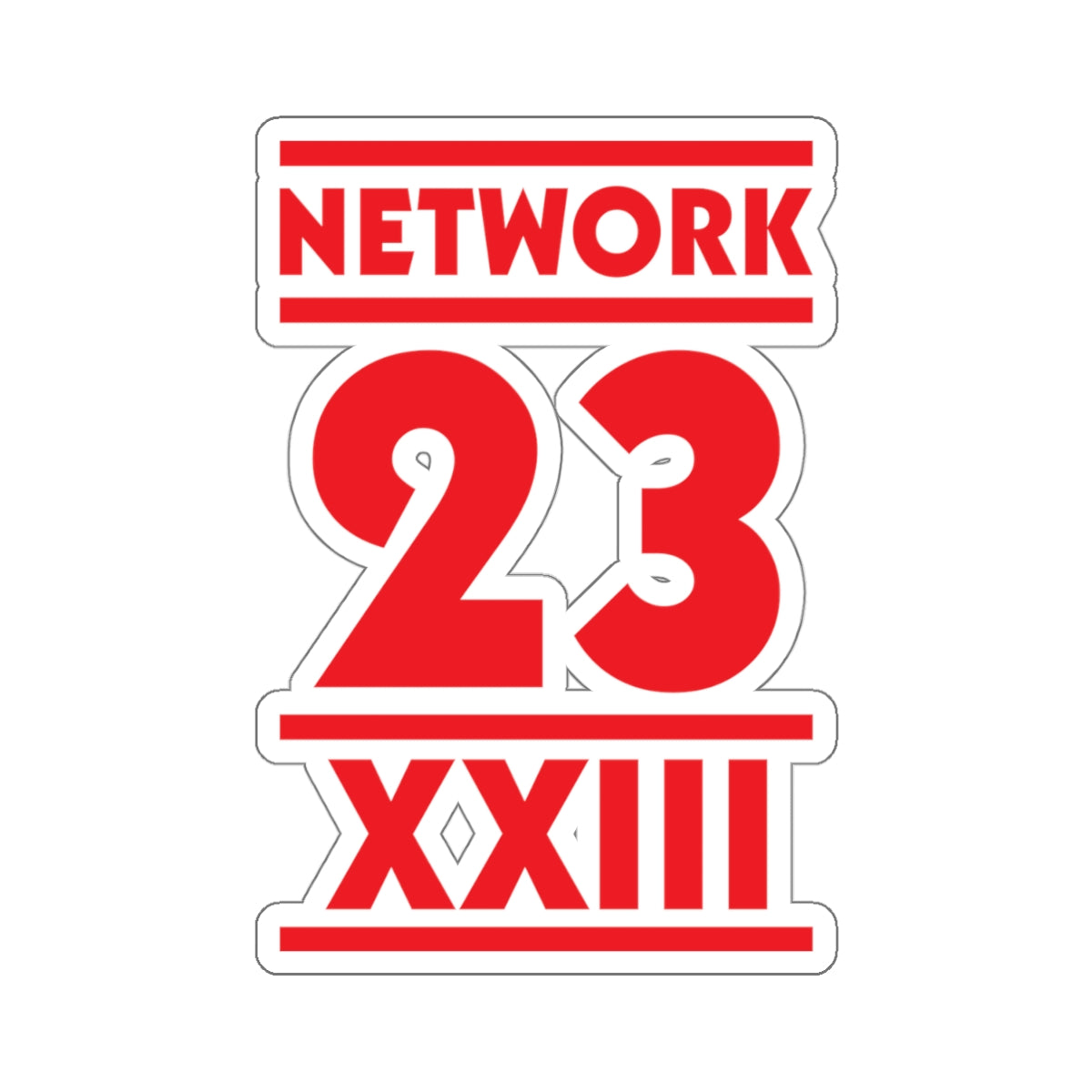 Network 23 Stickers