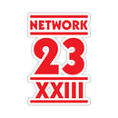 Network 23 Stickers