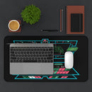 Space Fleet Pointy Desk Mat